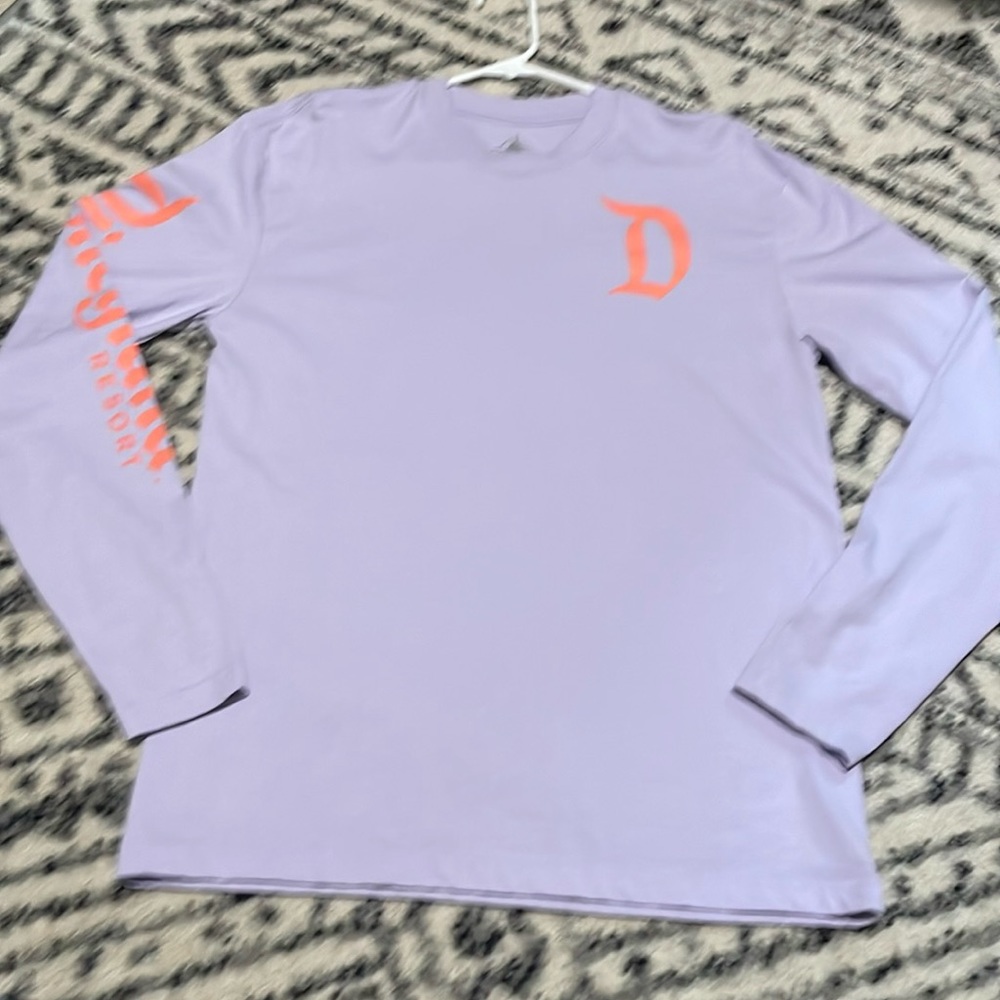 Lavender Disneyland resort long sleeve shirt